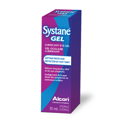 Systane eye gel for dry eyes