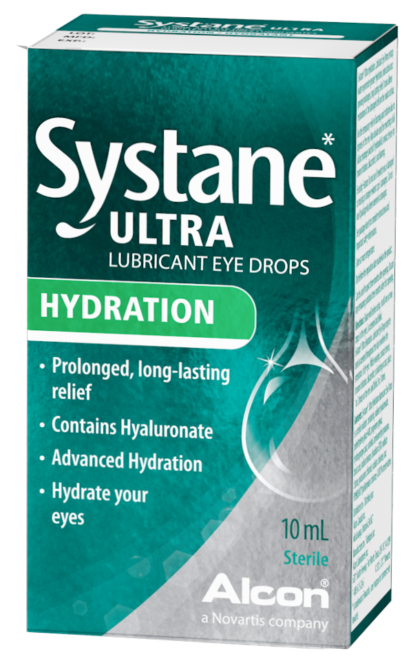 Systane ultra hydration lubricant eye drops
