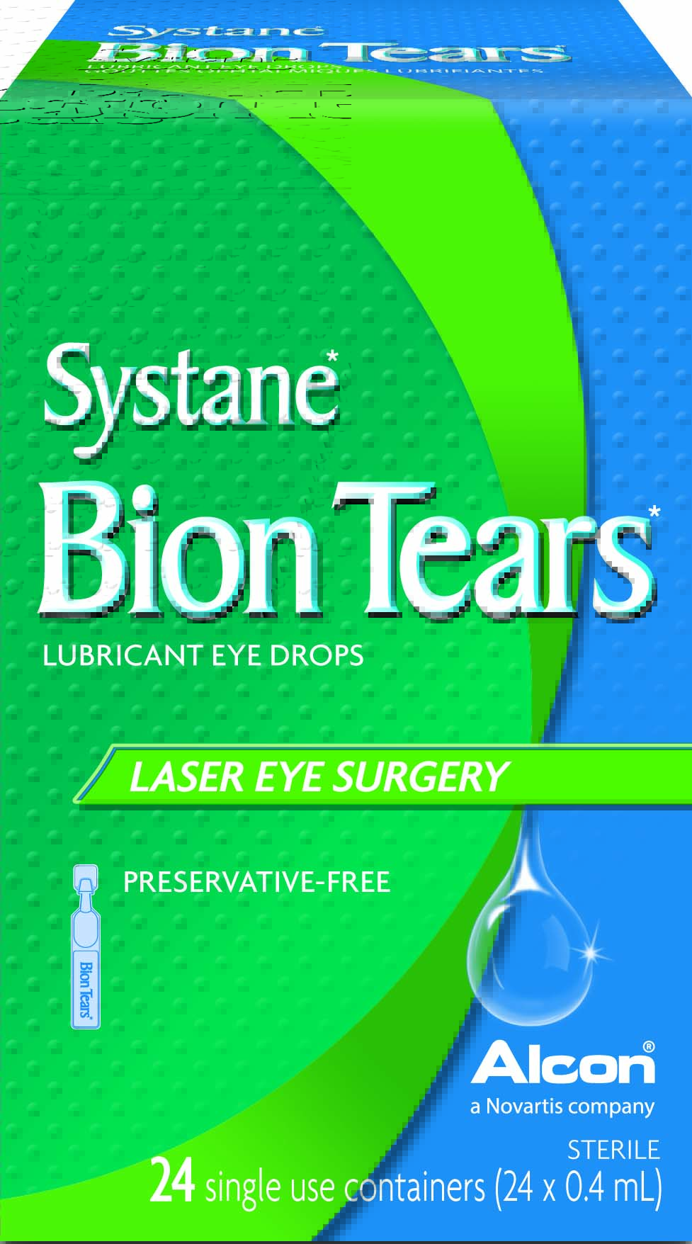 Systane bion tears eye drops for dry eyes